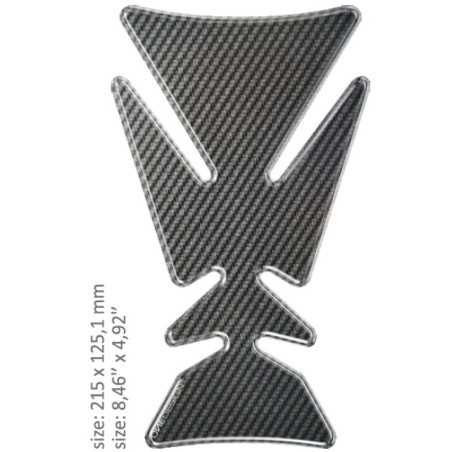 Tank-Pad Carbon ornament protectie rezervor