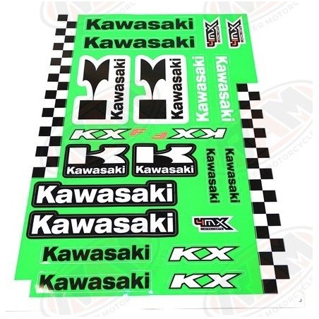 Autocolant Kawasaki ornament protectie rezervor