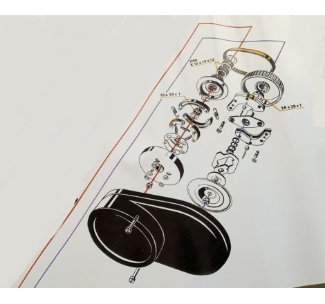 Saboti Schimbator Jawa Babetta 210, Piese Moped | Motorbikers