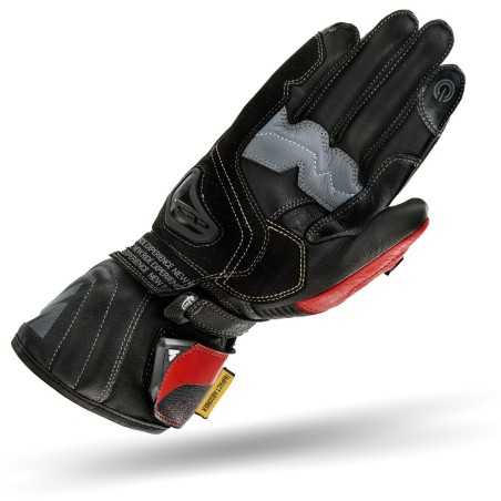 Mănuși Moto Lungi Sportive de Piele SHIMA STR-2 Carbon