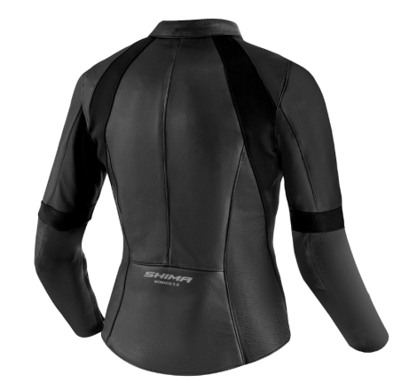 Detalii panouri elastice si finisaj premium geaca Shima Monaco 2.0