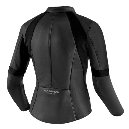 Detalii panouri elastice si finisaj premium geaca Shima Monaco 2.0