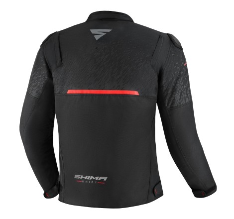 Geacă Moto Textil Shima Drift - Protecții Nivel 2, Stil Urban & Ventilație H3