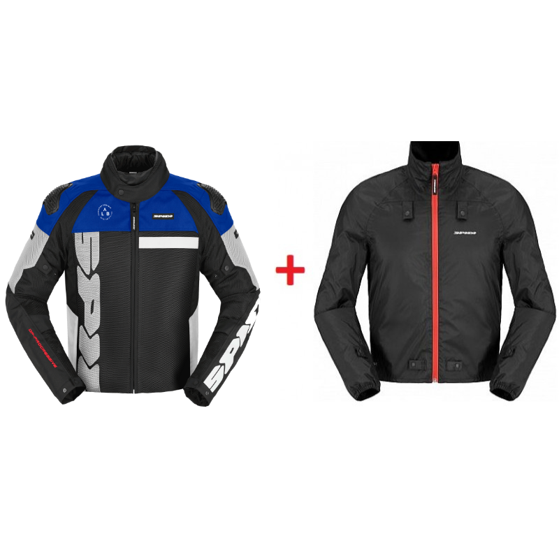Geacă Textil Spidi Progressive Net H2O: Protecție Mesh + Strat H2O Inclus