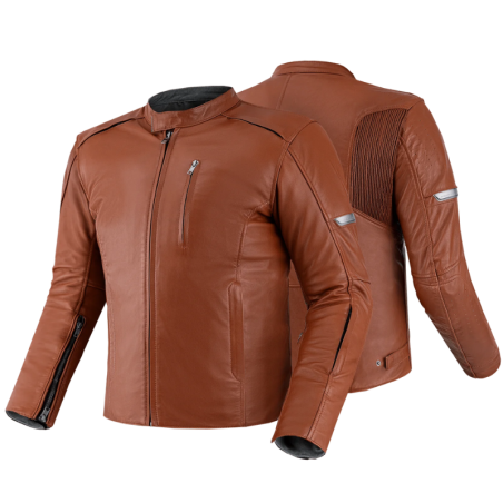 Geaca Shima Hunter+ 2.0 | Piele Moto Vintage | motorbikers.ro