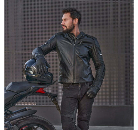 Geaca Shima Hunter+ 2.0 | Piele Moto Vintage | motorbikers.ro