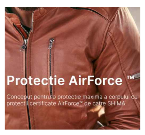 Geaca Shima Hunter+ 2.0 | Piele Moto Vintage | motorbikers.ro