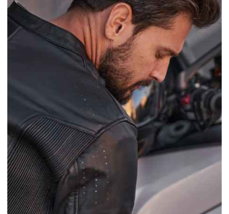 Geaca Shima Hunter+ 2.0 | Piele Moto Vintage | motorbikers.ro