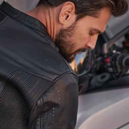 Geaca Shima Hunter+ 2.0 | Piele Moto Vintage | motorbikers.ro