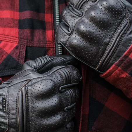 Manusi scurte de piele SHIMA AVIATOR