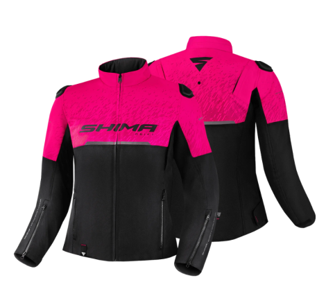 Geacă Moto Damă Shima Drift Lady - Textil, Protecții Nivel 2, Croi Cambrat
