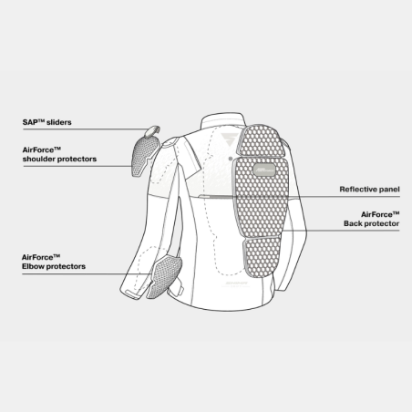 Camasa Moto Shima Renegade 2.0 Kevlar FiberQL Armuri Incluse | MotorBikers