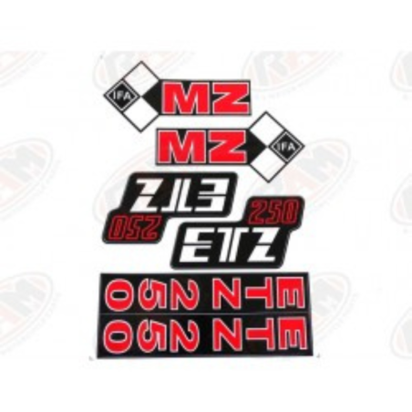 Set sticker tip autocolant motocicleta ETZ 250-IFA