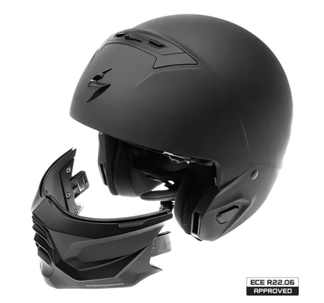 Scorpion EXO-Combat II ca jet helmet fara masca – convertibila 2in1