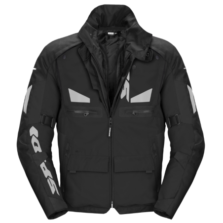 geaca-moto-touring-spidi-crossmaster-h2out-neagra-gri