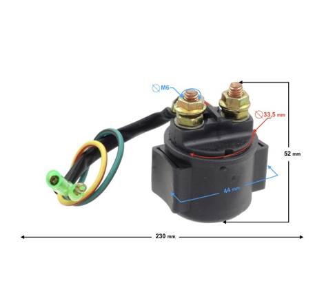 Releu de pornire motociclete 4T 125 - ATV-uri 4T 110-125 CC