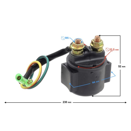 Releu de pornire motociclete 4T 125 - ATV-uri 4T 110-125 CC