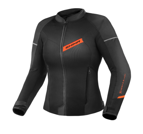 Geaca Moto Dama SHIMA X-Mesh 2.0 - Vara cu Mesh si Protectie Spate