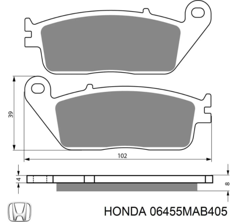Placute frana FDB 570 EF Ferodo