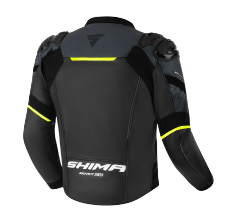 Geaca Shima Bandit 2.0 vedere spate - zona ventilatie si protectie