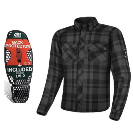 Camasa Moto Shima Renegade 2.0 Kevlar FiberQL Armuri Incluse | MotorBikers