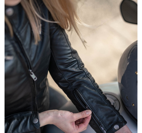 Geaca Dama Shima Winchester 2.0 | Piele Retro Moto | motorbikers.ro
