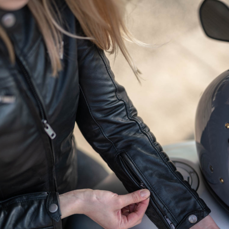 Geaca Dama Shima Winchester 2.0 | Piele Retro Moto | motorbikers.ro