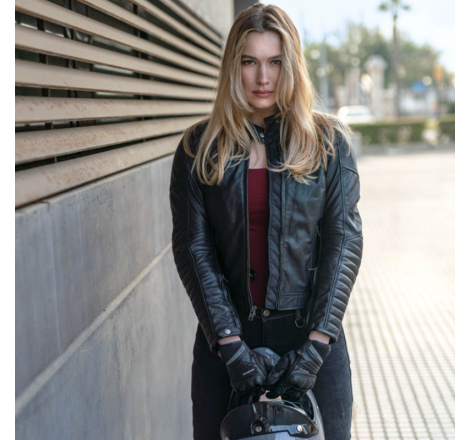 Geaca Dama Shima Winchester 2.0 | Piele Retro Moto | motorbikers.ro