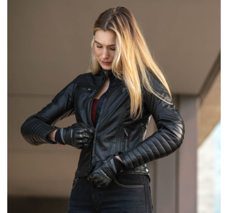 Geaca Dama Shima Winchester 2.0 | Piele Retro Moto | motorbikers.ro