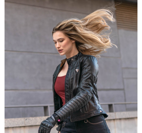 Geaca Dama Shima Winchester 2.0 | Piele Retro Moto | motorbikers.ro