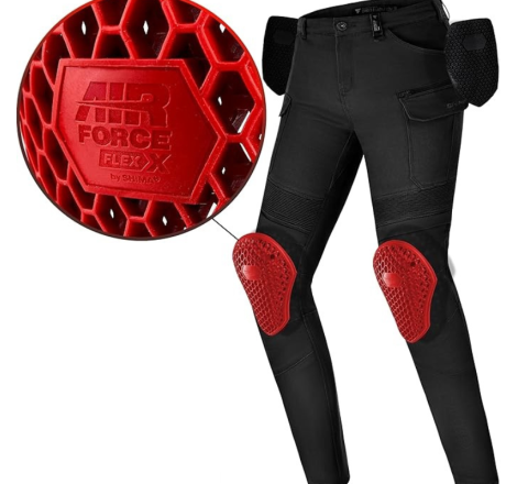 Pantaloni de protecție moto textili Shima Giro 3.0 pentru bărbați,Tapered Fit