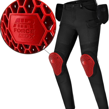 Pantaloni de protecție moto textili Shima Giro 3.0 pentru bărbați,Tapered Fit