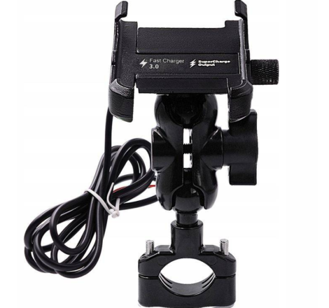 Suport telefon moto FreedConn MC10N cu încărcător | Motorbikers.ro