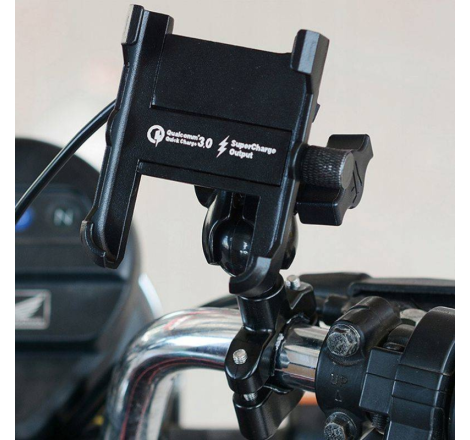 Suport telefon moto FreedConn MC10N cu încărcător | Motorbikers.ro