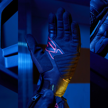 Manusi moto scurte Spidi Power Carbon