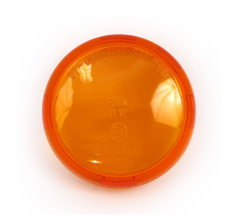 Lentilă semnalizare galbenă Harley Davidson | Omologată CE | Motorbikers.ro