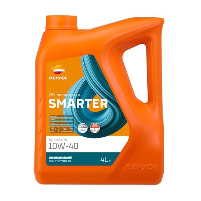Ulei motor moto 4T Repsol 10W-40 Smarter 100% sintetic – 4L