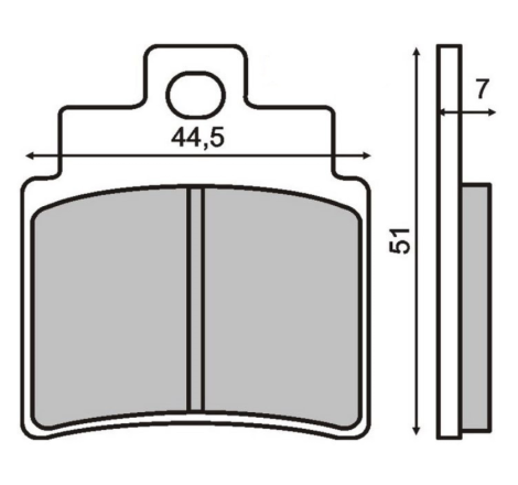 Placute Frana Kymco Grand Dink, Sym | Motorbikers