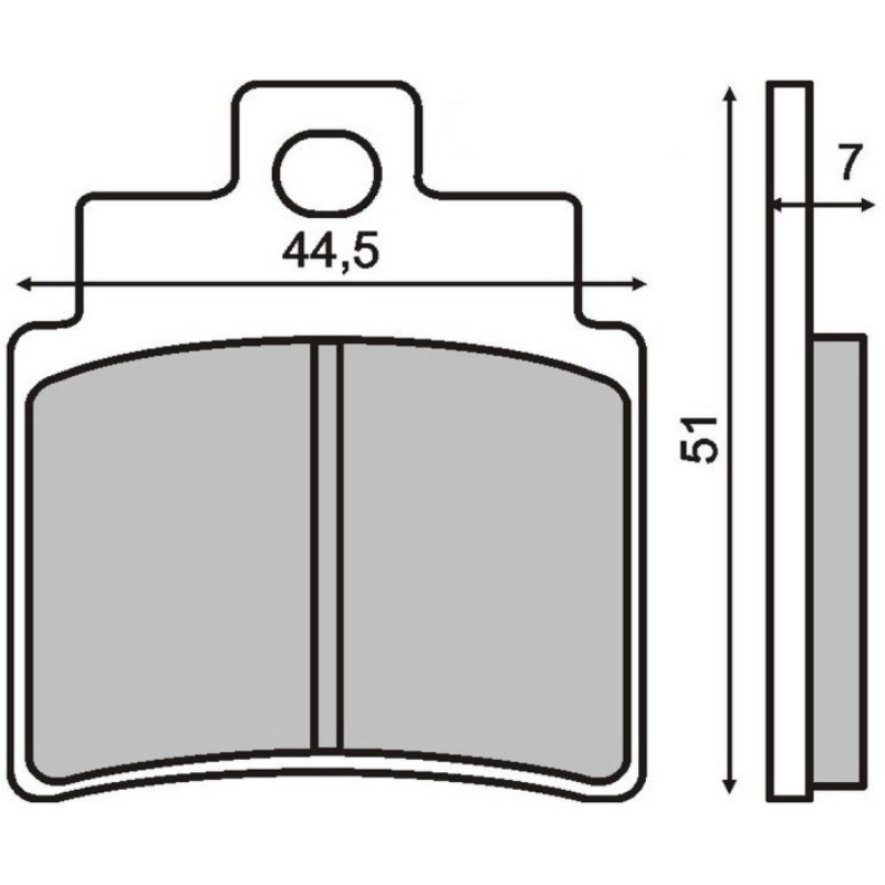 Placute Frana Kymco Grand Dink, Sym | Motorbikers