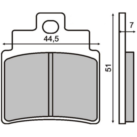 Placute Frana Kymco Grand Dink, Sym | Motorbikers