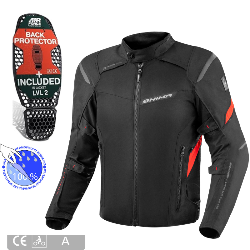 shima rush 2.0 geaca moto