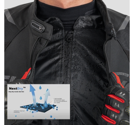 Geaca Moto Shima Solid 2.0 - Textila Impermeabila 3 Sezoane