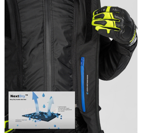 Geaca Moto Shima Solid 2.0 Vented - Textila 3 Sezoane cu Mesh