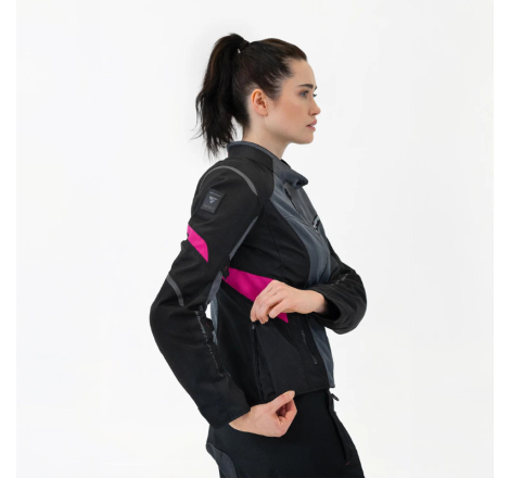 Geaca Moto Dama SHIMA Rush 2.0 Vented - Vara cu Mesh si Protectii Nivel 2