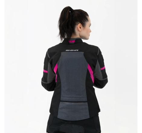 Geaca Moto Dama SHIMA Rush 2.0 Vented - Vara cu Mesh si Protectii Nivel 2