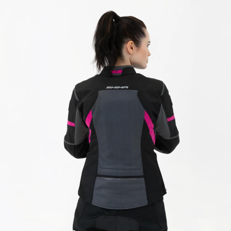 Geaca Moto Dama SHIMA Rush 2.0 Vented - Vara cu Mesh si Protectii Nivel 2