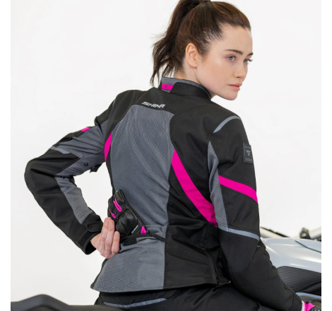 Geaca Moto Dama SHIMA Rush 2.0 Vented - Vara cu Mesh si Protectii Nivel 2