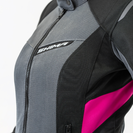 Geaca Moto Dama SHIMA Rush 2.0 Vented - Vara cu Mesh si Protectii Nivel 2