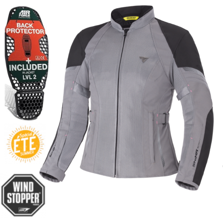 Geaca de dama textil Shima Jet + wind and rain stopper