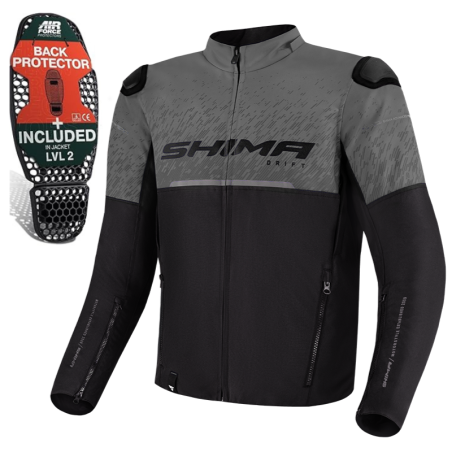 Geaca Moto Shima Drift - Protectii Nivel 2 si Ventilatie H3
